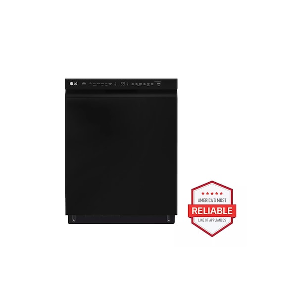 Lg Front Control QuadWash 3rd Rack Dishwasher with Dynamic Dry and LoDecibel Operation, Black LDFN4542B - main